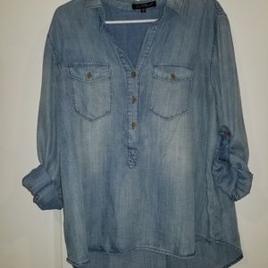 Long sleeve Jean shirt